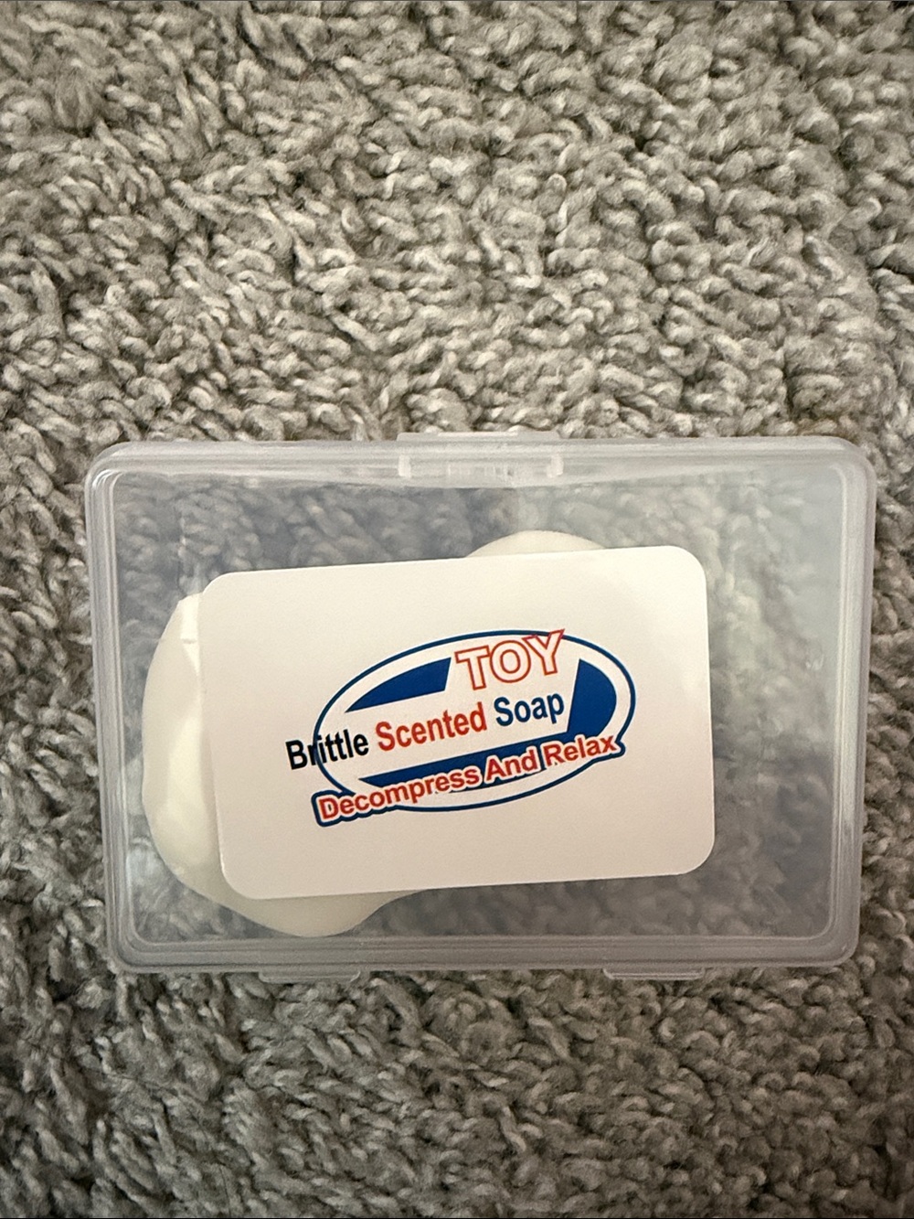 Crunchy soap